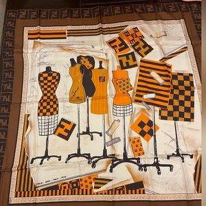 Vintage Fendi Scarf
